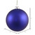 Vickerman N591022DMV 4" Cobalt Blue Matte Ball UV Drill 6/Bg