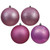 Vickerman N591045A 4" Mauve 4 Finish Orn Asst 12/Box