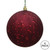 Vickerman N591065DQ 4" Burgundy Sequin Ball Drilled 6/Bag