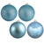 Vickerman N591232A 4.75" Baby Blue 4 Finish Ball Asst 4/Box