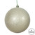 Vickerman N591238DG 4.75" Champagne Glitter Ball Drilled 4/B