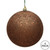  Vickerman N591276DQ 4.75" Mocha Sequin Ball Drilled 4/Bag