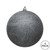 Vickerman N591287DG 4.75" Pewter Glitter Ball Drilled 4/Bag