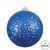 Vickerman N591502DQ 6" Blue Sequin Ball Drilled 4/Bag