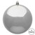Vickerman N591507DSV 6" Silver Shiny Ball UV Drilled 4/Bag
