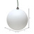  Vickerman N591511DMV 6" White Matte Ball UV 4/Bag