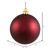 Vickerman N591519DMV 6" Wine Matte Ball UV Drilled 4/Bag