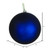 Vickerman N591531DMV 6" Midnt Blue Matte Ball UV Drilled 4Bag