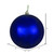  Vickerman N591531DSV 6" Midnt Blue Shiny Ball UV Drilled 4Bag