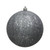 Vickerman N591587DQ 6" Pewter Sequin Ball Drilled 4/Bag