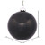  Vickerman N592017DSV 8" Black Shiny Ball UV Drilled Cap
