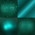 Vickerman N592041DA 8" Dark Teal 4-Finish Ball Orn Asst 4/Bg