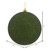 Vickerman N592064DG 8" Moss Green Glitter Ball Drilled Cap