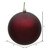 Vickerman N592065DMV 8" Burgundy Matte Ball UV Drilled Cap