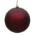  Vickerman N592065DMV 8" Burgundy Matte Ball UV Drilled Cap