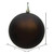 Vickerman N592075DMV 8" Chocolate Matte Ball UV Drilled Cap