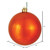 Vickerman N592518DSV 10" Burn Ornge Shiny Ball UV Drilled Cap
