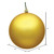 Vickerman N592537DMV 10" Honey Gold Matte Ball UV Drilled Cap