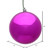 Vickerman N592570DSV 10" Fuchsia Shiny Ball UV Drilled Cap