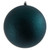 Vickerman N592574DG 10" Midnt Green Glitter Ball Drilled Cap