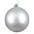 Vickerman N593007DMV 12" Silver Matte Ball UV Drilled Cap