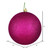  Vickerman N593021DG 12" Berry Red Glitter Ball Drilled