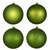 Vickerman N593034DA 12" Juniper 4-Finish Ball Orn Asst 4/Bag