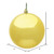 Vickerman N593037DSV 12" Honey Gold Shiny Ball UV Drilled Cap