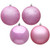 Vickerman N596079A 2.4" Pink Ball 4 Finish Asst 60/Bx