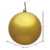 Vickerman N591008DCV 4" Gold Candy Ball UV Drilled 6/Bag
