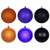 Vickerman N220571 3" Purple Orange Black Orn Asst 24/box