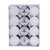 Vickerman N220552 3" Black White Silver Orn Asst 24/box