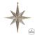 Vickerman M167258 8" Rose Gold Glittr Bethlehem Star 4/Box