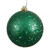 Vickerman N591224DQ 4.75" Emerald Sequin Ball Drilled 4/Bag