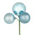Vickerman N193032 18" Baby Blue Ornament Pick 4/Bg