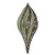Vickerman M132523 8" Wrought Iron Candy Glitter Swirl Drop