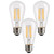 Cyber Tech Lighting Cyber Tech LB60CAST21-WW3PK - Vintage Filament ST21 Bulb - Warm White - 3 Pack 