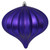  Vickerman N151266DMV 5.7" Purple Matte Onion UV 3/Bag