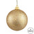  Vickerman N591008DQ 4" Gold Sequin Ball Drilled 6/Bag