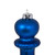Vickerman N150802DMV 14" Blue Matte Finial Drop UV Dril 2/Bg