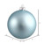 Vickerman N590832DMV 3" Baby Blue Matte Ball UV Drilled 12/Bg