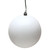 Vickerman N593011DCV 12" White Candy Ball UV Drilled Cap
