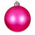  Vickerman N593059DMV 12" Hot Pink Matte Ball UV Drilled Cap