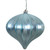 Vickerman N151232DMV 5.7" Baby Blue Matte Onion UV Drill 3/Bg