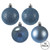 Vickerman N590829 3" Periwinkle 4 Finish Orn Asst 16/Box