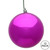 Vickerman N590870DSV 3" Fuchsia Shiny Ball UV 12/Bag