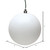 Vickerman N591011DMV 4" White Matte Ball UV 6/Bag