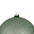 Vickerman N591040DG 4" Frosty Mint Glitter Ball Drill 6/Bag