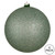 Vickerman N591040DG 4" Frosty Mint Glitter Ball Drill 6/Bag