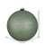 Vickerman N591040DG 4" Frosty Mint Glitter Ball Drill 6/Bag